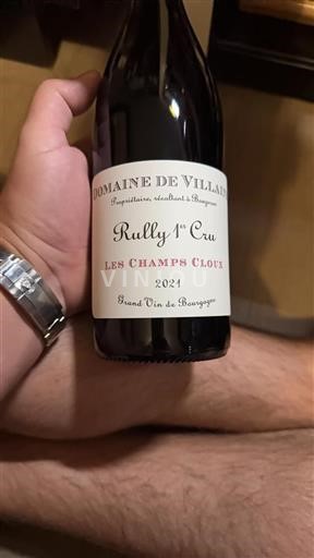 Burgundi Rully Premier Cru Domaine Villaine Les Champs Cloux 2021