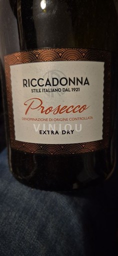 Veneto Prosecco Riccadonna Icke årgångsbetecknad