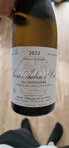 Borgoña No especificado Premier Cru Marc Colin et Ses Fils La Chatenière 2022