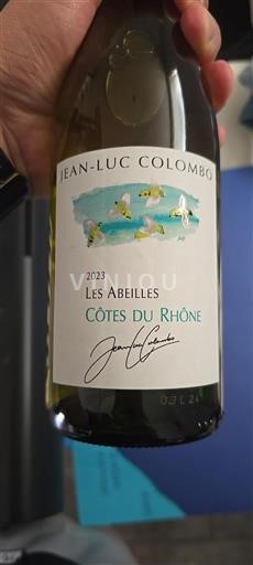 Rhônen laakso Côtes-du-rhône Jean-Luc Colombo Les Abeilles 2023