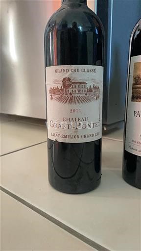 Bordeaux Saint-Émilion Grand Cru Grand Cru Grand-Pontet 2011