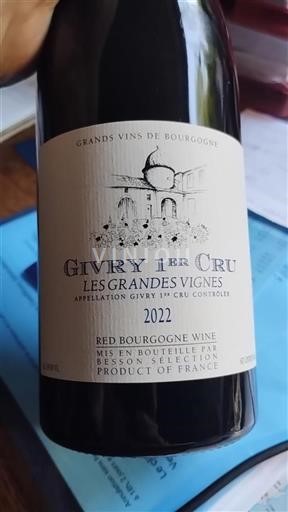 Bourgogne Ikke specificeret Premier Cru Besson Sélection Les Grandes Vignes 2022