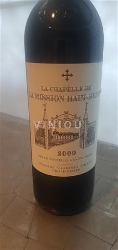Bordeaux Pessac-Léognan La Mission Haut-Brion La Chapelle de La Mission Haut-Brion 2009
