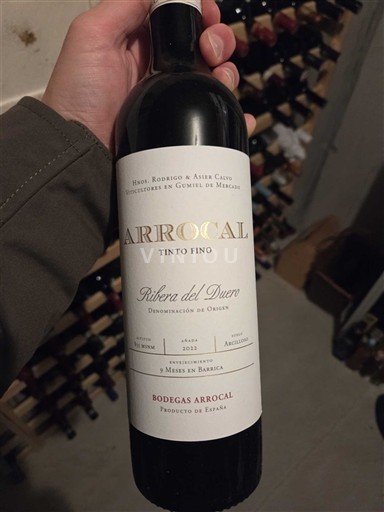 Kastilja i Leon Рибера дел Дуеро Bodegas Arrocal Tinto Fino 2022