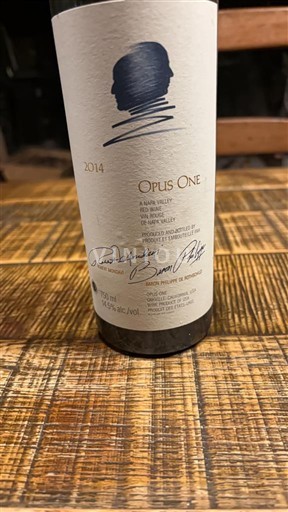 Kalifornialaiset AVA:t Napa Valley Opus One 2014