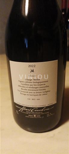 Vaud La Côte AOC Domaine Henri Cruchon 2022