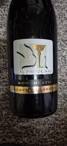 Veneto Soave Il Nicolaio Roncolato Icke årgångsbetecknad