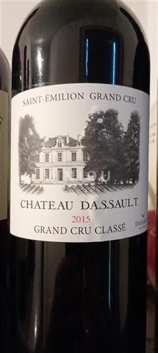 Bordeaux Saint-Émilion Grand Cru Grand Cru Classé Château Dassault 2015