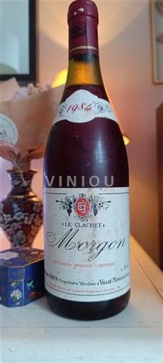 Beaujolais Morgon Le Clachet 1984