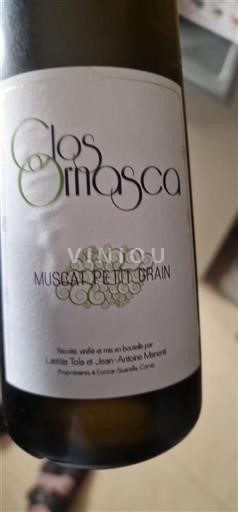 Korsika Muscat du Cap Corse Clos Ornasca Muscat Petit Grain 2023