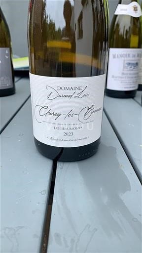 Borgonha Chorey-lès-Beaune Domaine Durand-Liot Les Beaumonts 2023