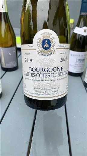 Burgundi Määrittelemätön Domaine Loïc Durand 2019