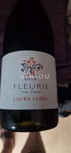 Beaujolais Fleurie Laura Lardy Les Côtes 2018
