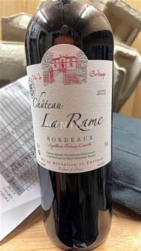 Bordeaux Château La Rame 2022