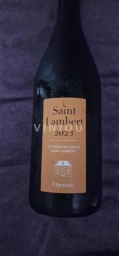 Údolí Loiry Coteaux-du-Layon Ogereau Saint Lambert 2023