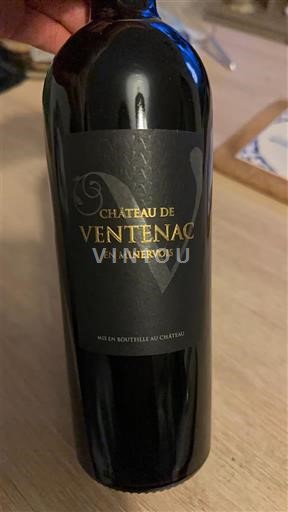 Verërat Rouge sec Château Ventenac 2023 Francë Languedok Minervois AOC