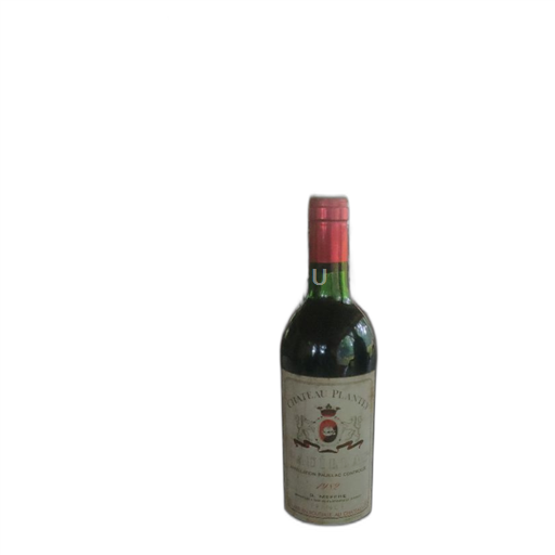 Vin Rouge sec Château Plantey 1982 France Bordeaux Pauillac AOC