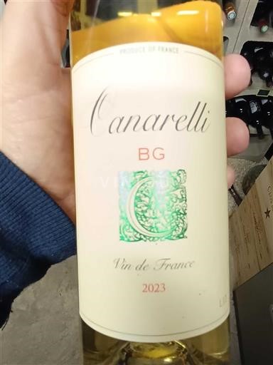 Wines Blanc sec BG Canarelli 2023 France Corsica Not Specified AOC