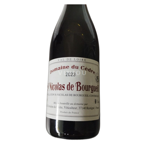 Loirevallei Saint-Nicolas-De-Bourgueil Domaine Cèdre 2023