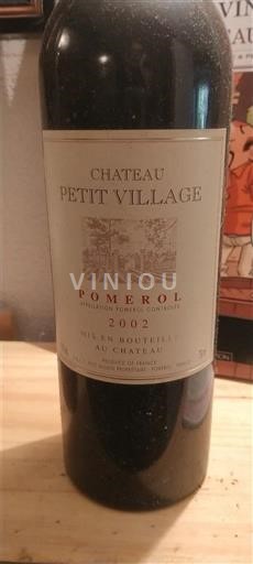 Bordeaux Pomerol Château Petit Village 2002