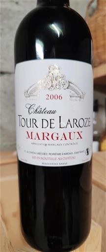Bordéus Margaux Château Tour de Laroze 2006