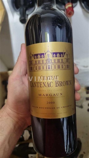 Bordeaux Margaux Grand Cru Cantenac Brown 2000
