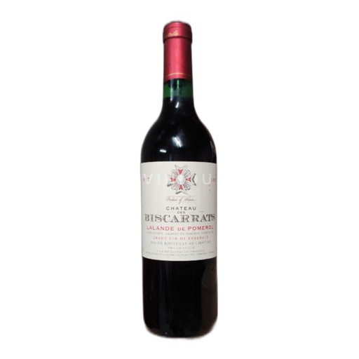 Vin Rouge sec Château Des Biscarrats 2007 France Bordeaux Lalande-de-pomerol AOC