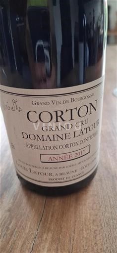 Burgundija Corton Grand Cru Domaine Latour 2017