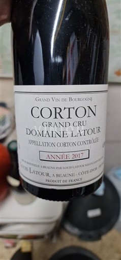 Borgogna Corton Grand Cru Domaine Latour 2017