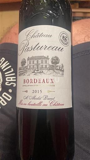 Bordeaux Château Pastureau 2015