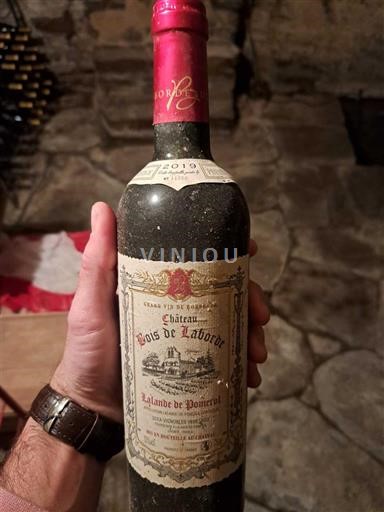 Burdeos Lalande-de-Pomerol Château Bois de Laborde 2019
