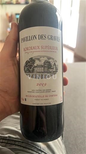 Bordeaux Bordeaux Supérieur Pavillon des Graves 2019