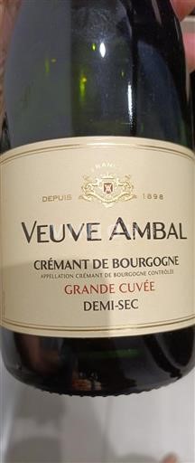 Burgundija Crémant de Bourgogne Veuve Ambal Grande Neleten.