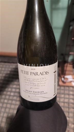 Languedoc Saint-Chinian Foncalieu Petit Paradis 2015
