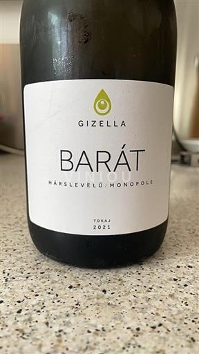 Tokaj Tokaj-Hegyalja Gizella Barat 2021