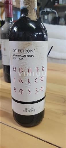 Véneto Montello Rojo Còlpetrone Montefalco Rosso 2016