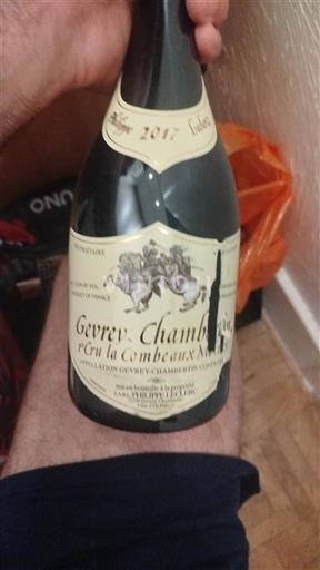 Burgundsko Gevrey-Chambertin Premier Cru Philippe Leclerc 1er Cru La Combe aux Moines 2017