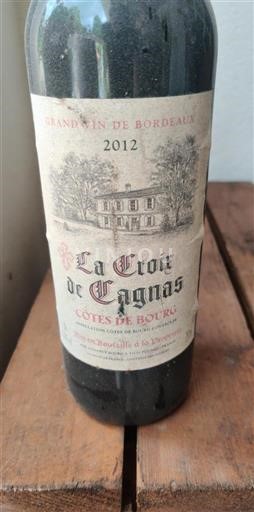 Bordeaux Côtes-de-bourg La Croix de Cagnas 2012