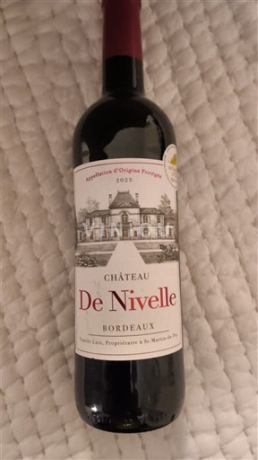Bordoja Bordo Château Nivelle 2023