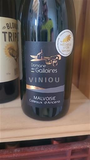 Údolí Loiry Coteaux-d'ancenis Domaine Des Galloires Malvoisie 2024