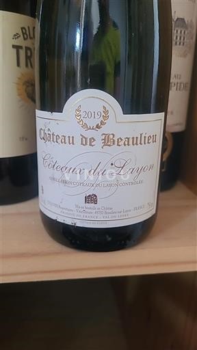 Loire Valley Coteaux-du-Layon Château Beaulieu 2019