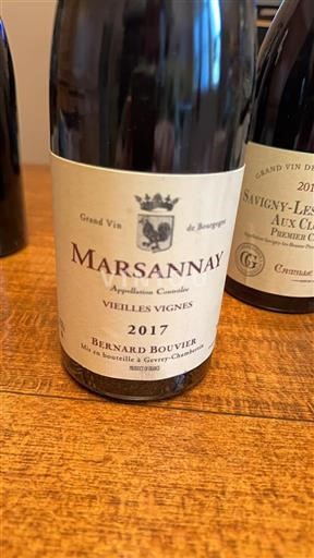 Borgonha Marsannay Bernard Bouvier Vieilles Vignes 2017