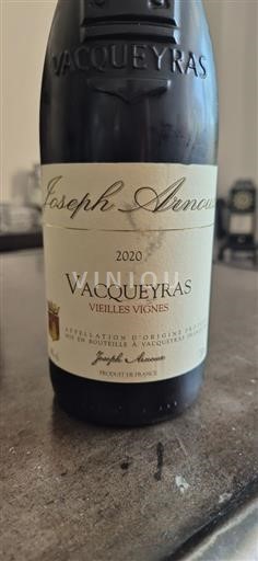 Thung lũng Rhône Vacqueyras Joseph Arnoux Vieilles Vignes 2020