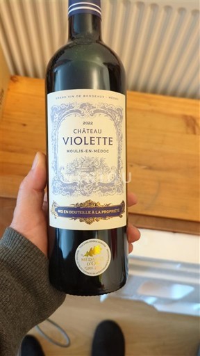 Bordeaux Moulis-en-Médoc Château Violette 2022