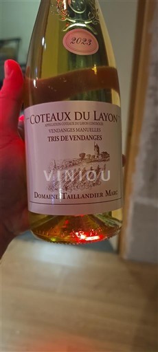 Valle della Loira Coteaux-du-Layon Domaine Taillandier Marc Tris de Vendanges 2023