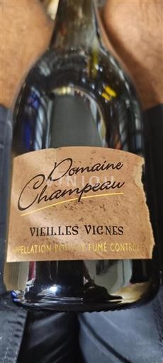 Loiren laakso Pouilly-fumé Domaine Champeau Vieilles Vignes 2020
