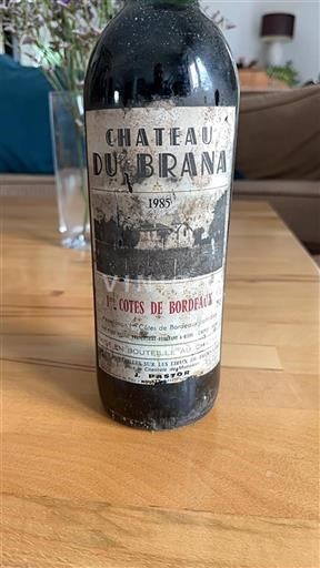 Bordeaux Premières-côtes-de-bordeaux Château Brana 1985