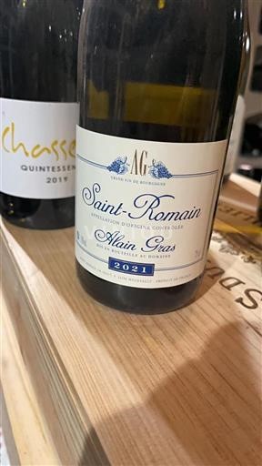 Borgogna Saint-Romain Alain Gras 2021
