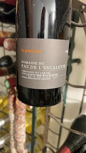 Languedoc Terrasses del Larzac Domaine Pas de l'Escalette Le grand pas 2018