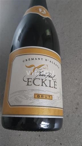 Alsace Crémant d'Alsace Jean-Paul Ecklé Icke årgångsbetecknad